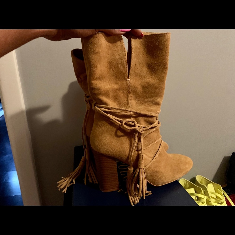 Zara Suede Boots - Picture 3 of 3